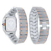Prodigious Stainless Steel Crystal Watch Set